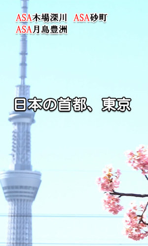 日本の首都、東京