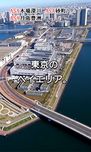 東京のベイエリア。